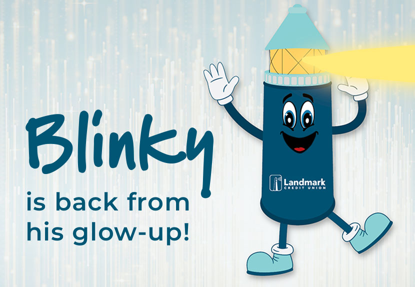 Blink our LCU mascot is back with a glow up