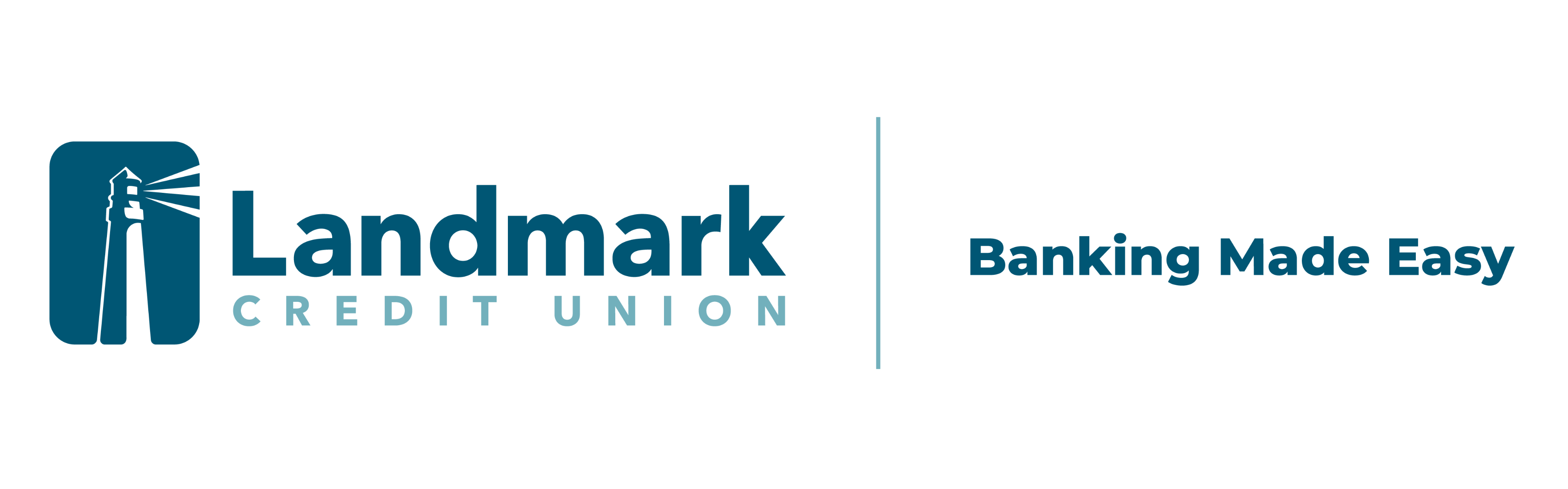 Landmark Credit Union Banking Made Easy Logo