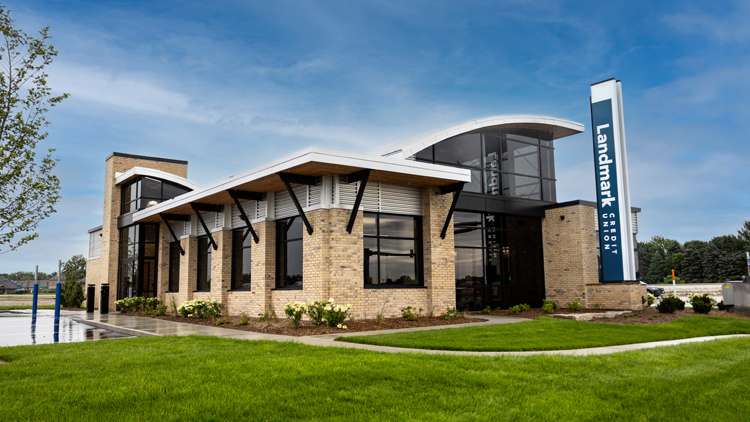 New Oconomowoc branch building outdoor
